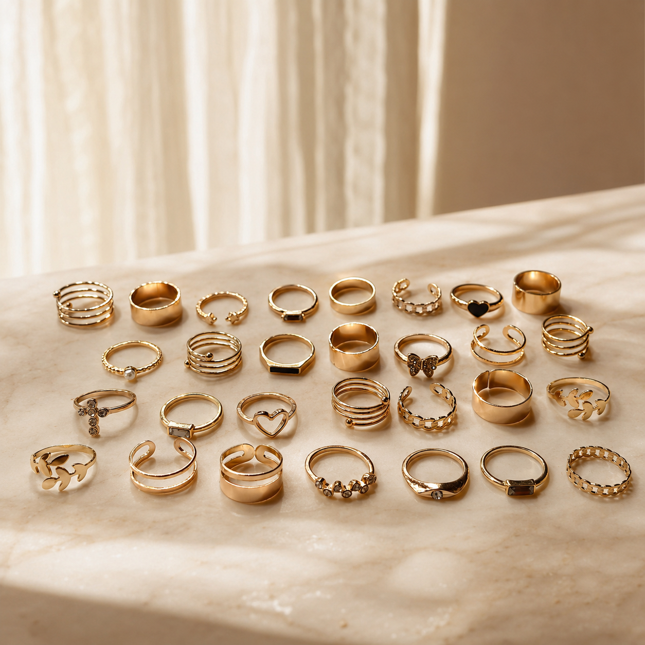 Rings 001 (Combo set of 29)