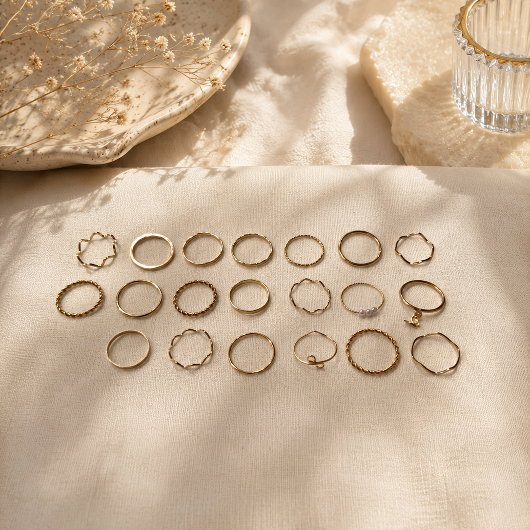 Rings 008 (Combo set of 20)