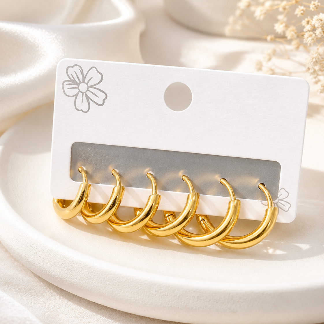Earrings 036 (Combo set of 3)